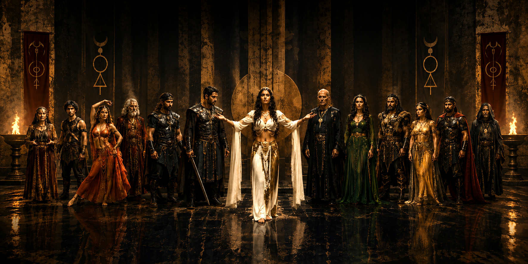 Salammbô spectacle musical – mise en scène et univers de Carthage