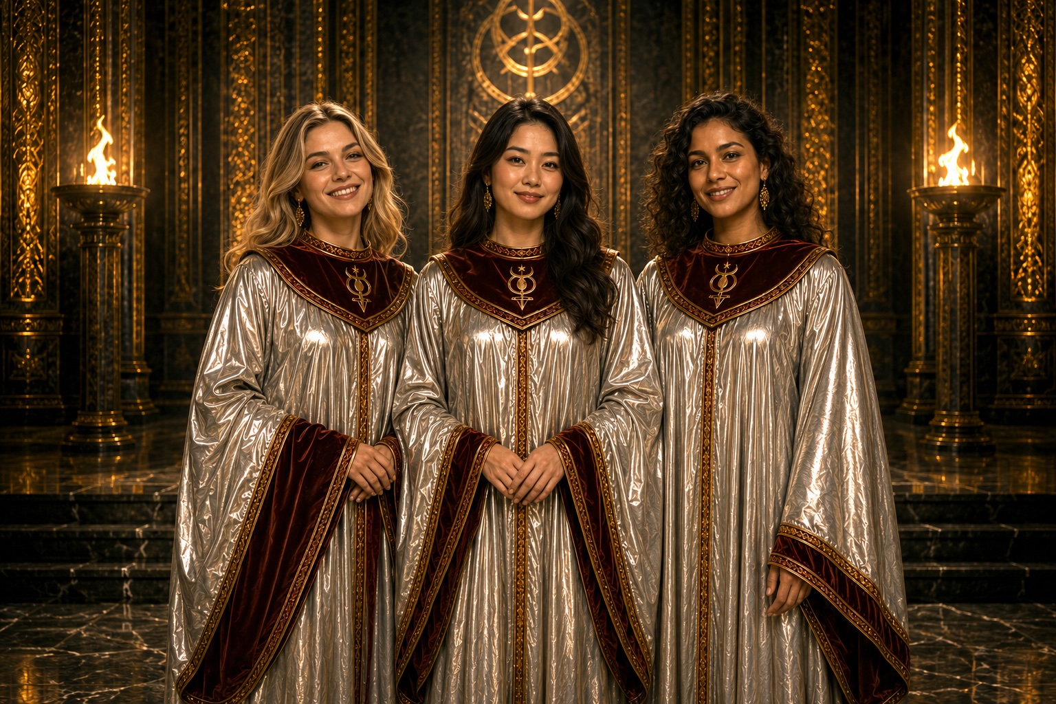 Les Choristes de Salammbô sur scène
