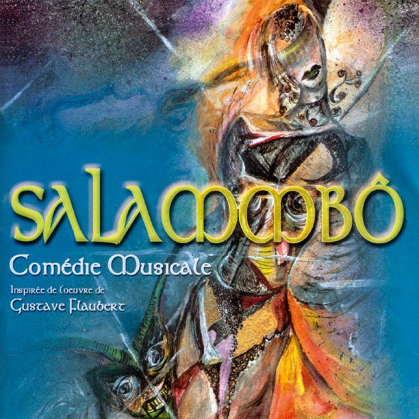 Archives de Salammbô comédie musicale – pochette de l’album original de 2000