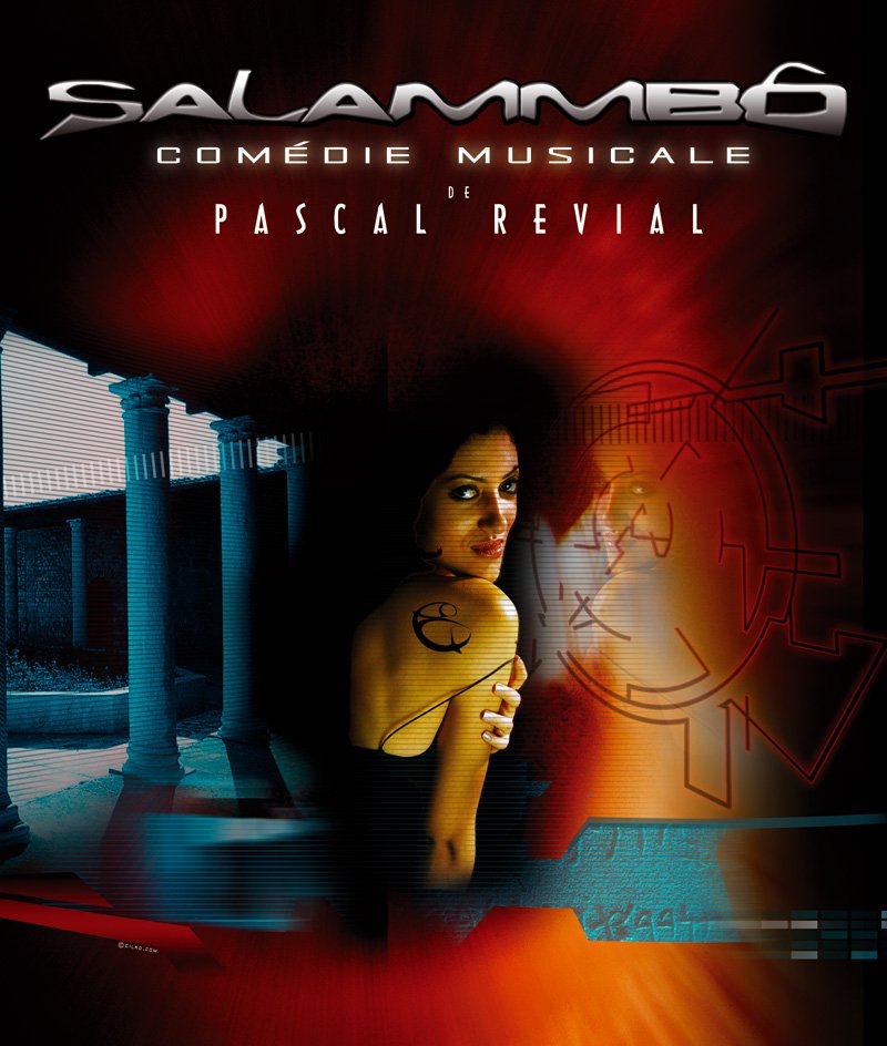 Archives de Salammbô comédie musicale – création graphique du spectacle de Pascal Revial en 2000