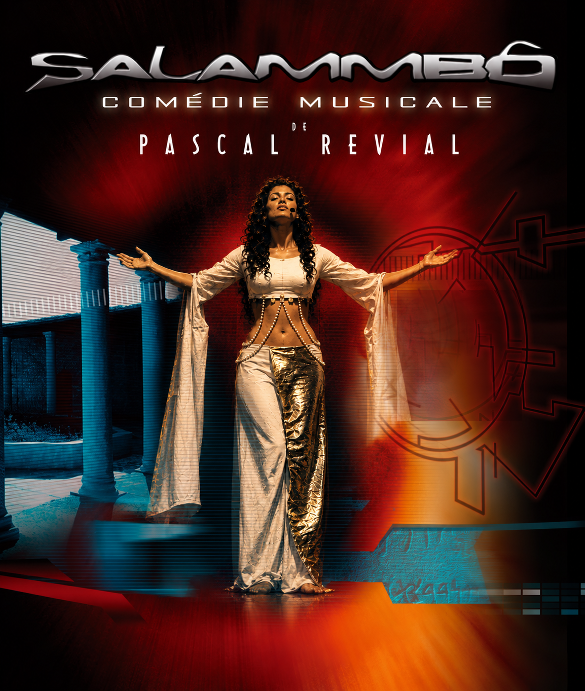 Archives de Salammbô comédie musicale – création graphique du spectacle de Pascal Revial en 2000